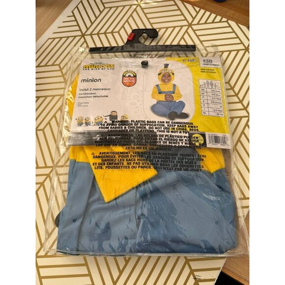 Minions The Rise of Gru Infant Costume | Size 0-6 Months - Picture 4 of 4
